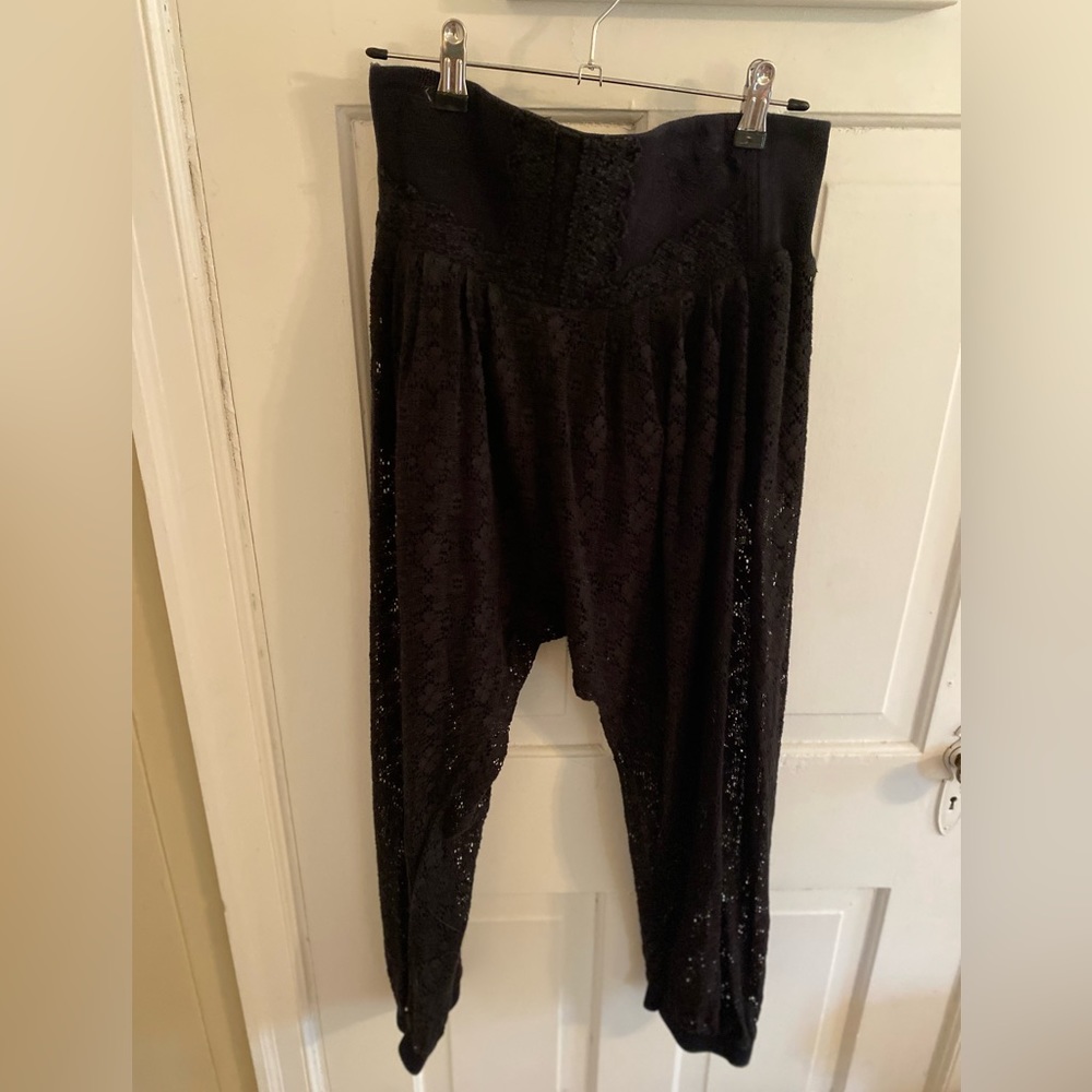 Free People Black Pants